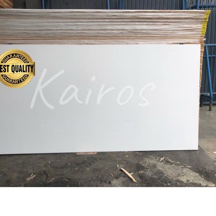 Depan Blockboard Melamin 2 Muka 18mm DOFF / Block board Melamin / Blok Board