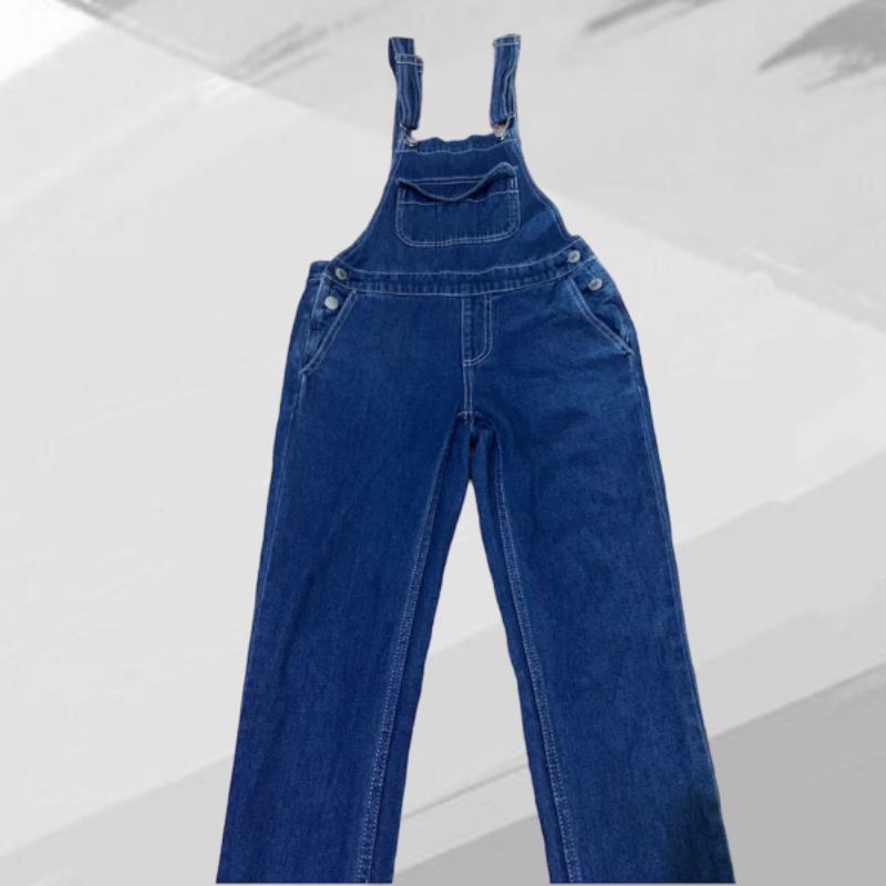 Overall jeans / Celana kodok second brand GOLZA