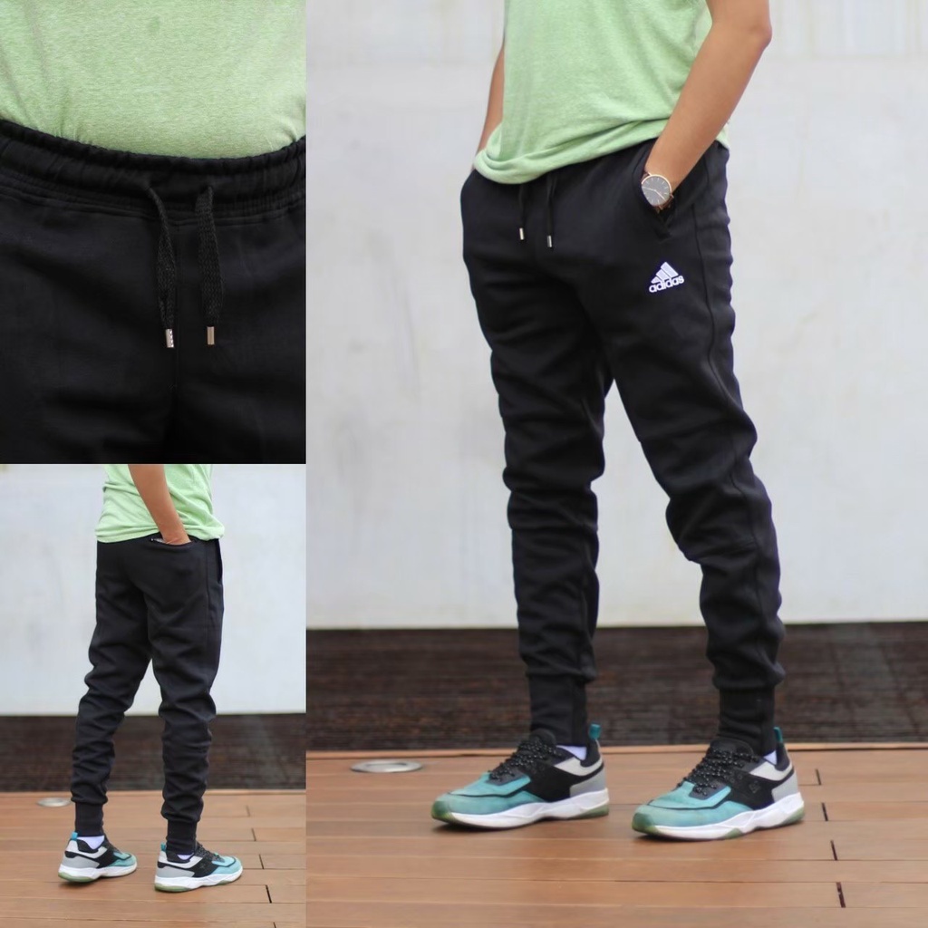 Celana Jogger Sweatpants Training Adidas / Celana Jogger Panjang Pria Wanita / Celana Jogger Nike Di