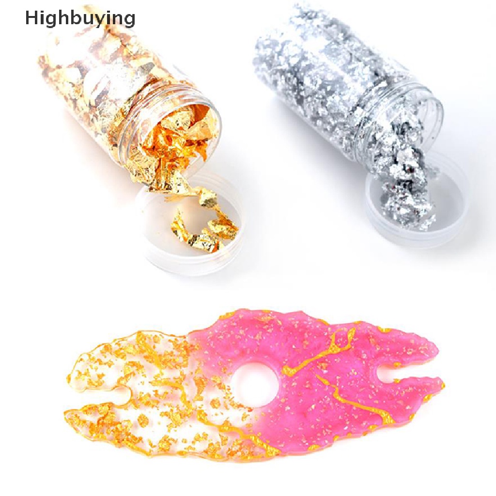 Hbid Cetakan Resin Hias Foil Isian Glitters Bahan Membuat Perhiasan DIY Craft Glory