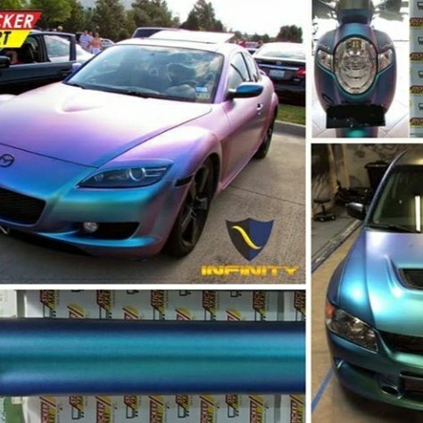 

TERLARIS | Infinity Chameleon Premium Sticker Wrap sticker mobil motor 50 x 152cm