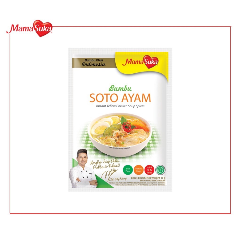 

Bumbu Soto Ayam Mama Suka 16g
