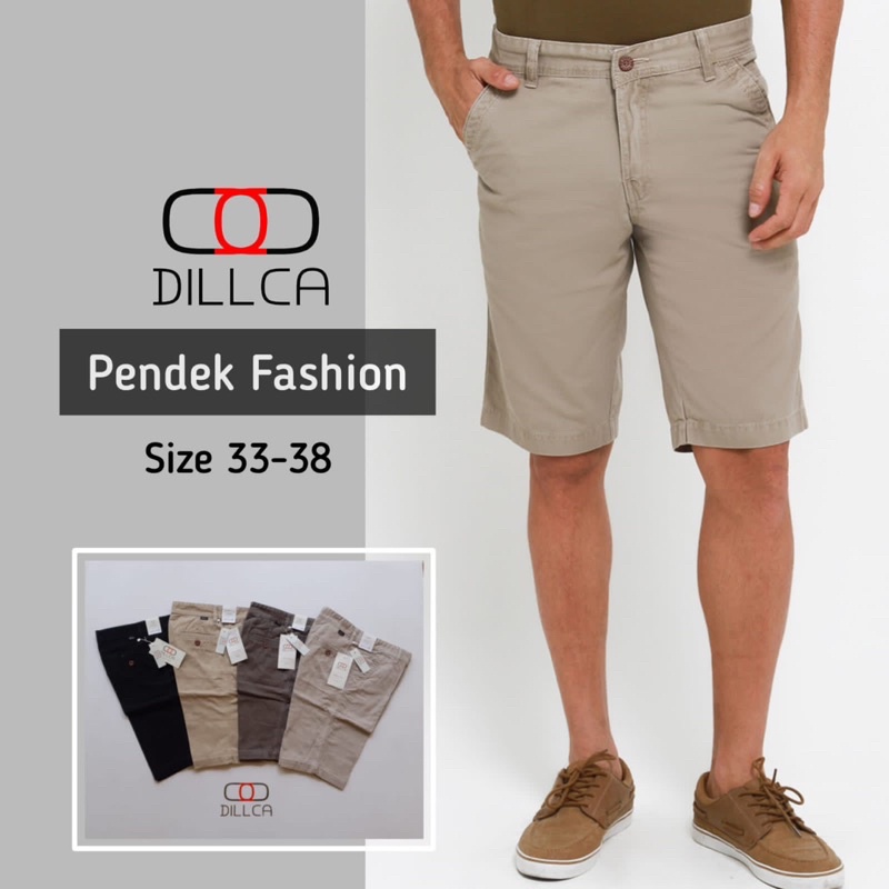 [TERLARIS]  CELANA PENDEK KATUN PRIA CHINO COWOK DEWASA VARIAN TERLARIS ORIGINAL PREMIUM MERK EMDERE DILLCA