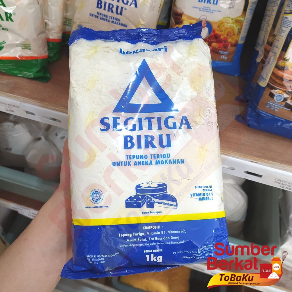 

Tepung Terigu Segitiga Biru Kemasan 1 kg Murah