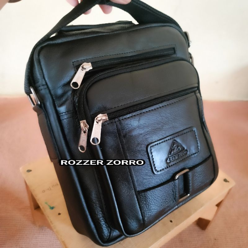 Tas selempang pria kulit asli by ZORRO