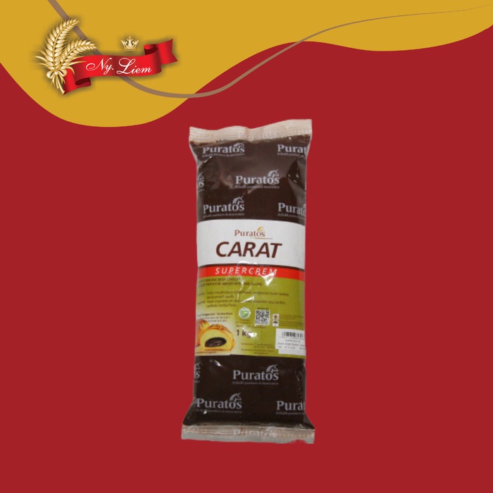 PURATOS CARAT Chocolate Creamfill / Isian Kue Rasa Cokelat 1 kg