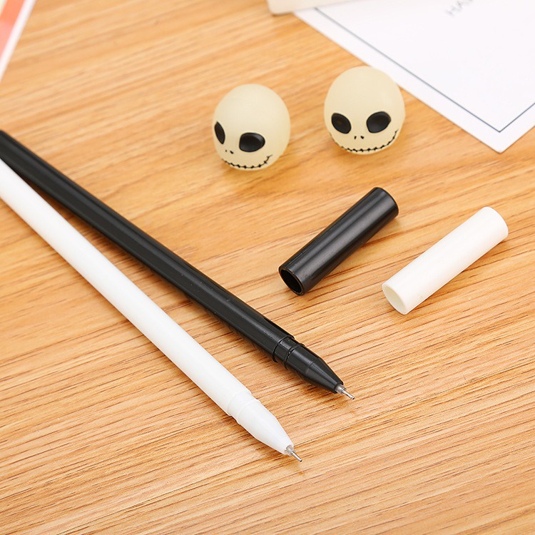 4pcs Pena Pen Pulpen Gel Set Tinta Cair Jack Skellington OSM-ST0129