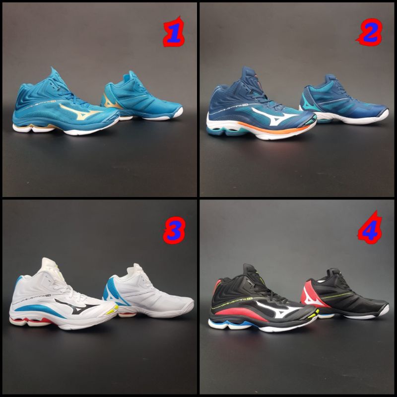 Sepatu voli mizuno wlz mid ORIGINAL sepatu olahraga pria mizuno MURAH