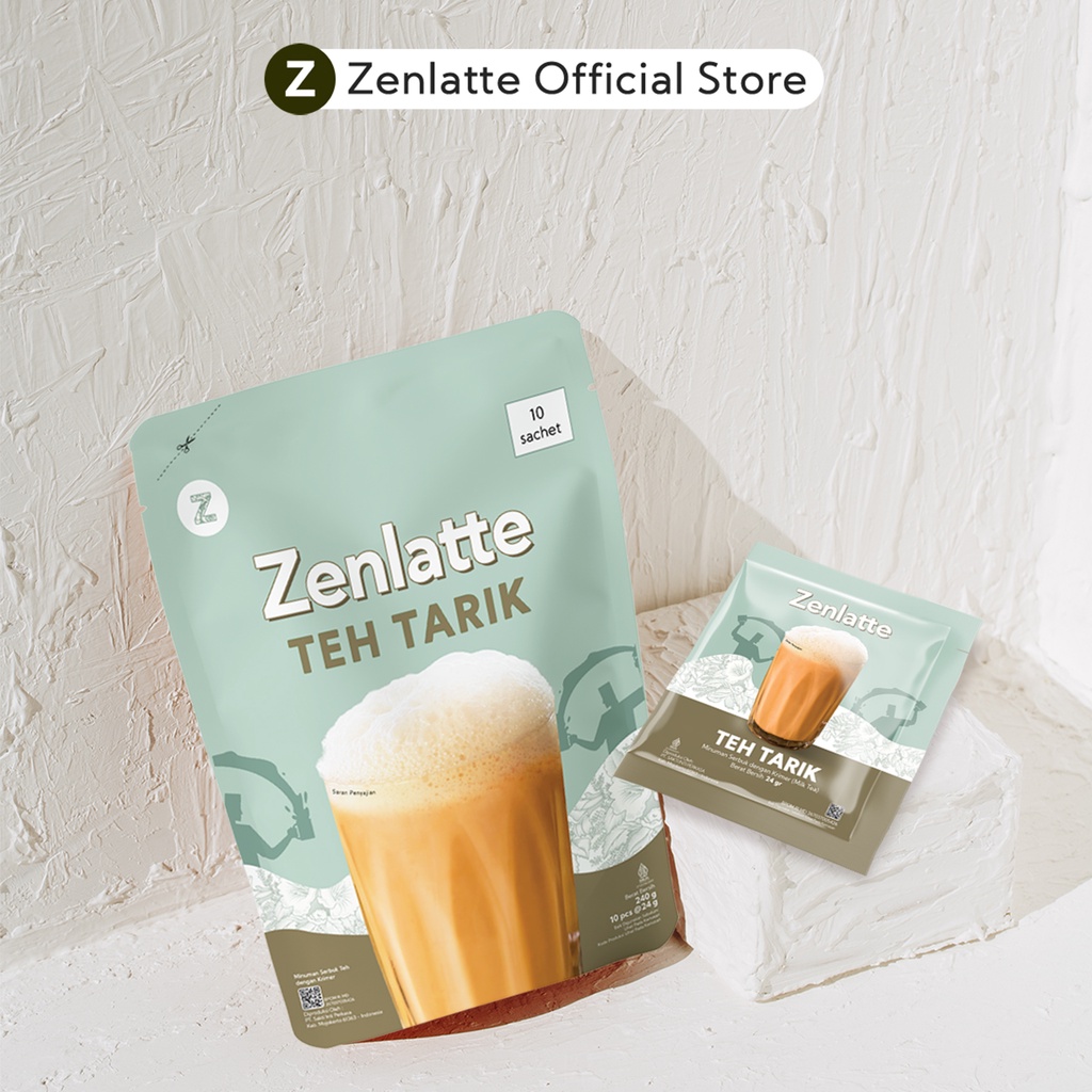 NEW ARRIVAL!! Zenlatte Teh Tarik Pouch - 1 Karton