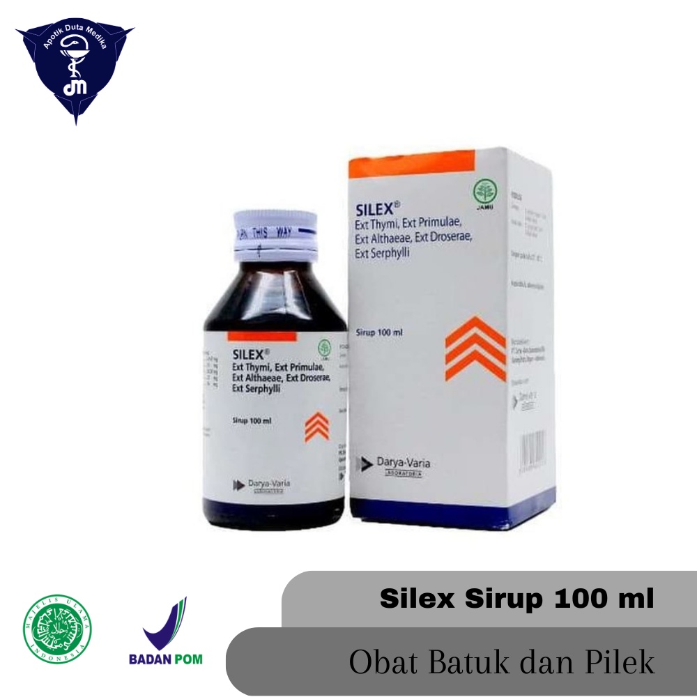 SILEX SIRUP 100 ML - OBAT BATUK BERDAHAK DEWASA/OBAT FLU DEWASA/OBAT BATUK FLU DEWASA