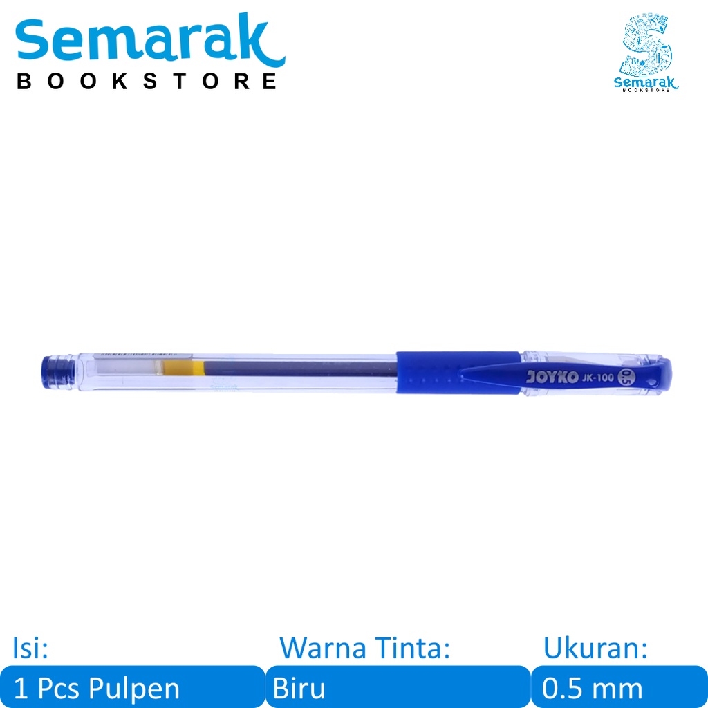 

Joyko JK-100 Pena Jel Tahan Air 0.5 - Biru