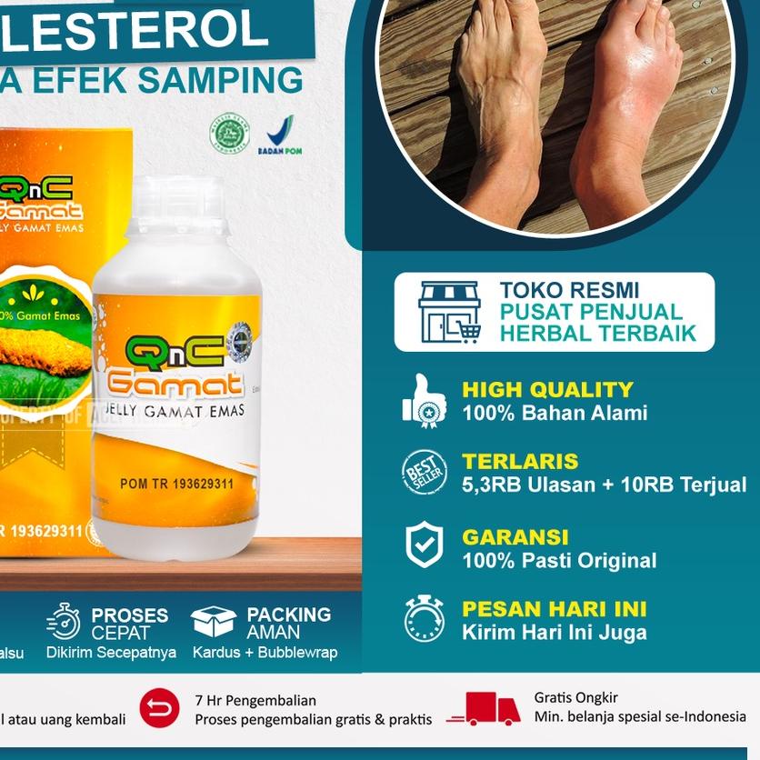 

Discount[FG2]-Obat Kolesterol dan Asam Urat Darah Tinggi Rematik QnC Jelly Gamat Ekstrak Teripang Emas Sudah BPOM dan Halal MUI