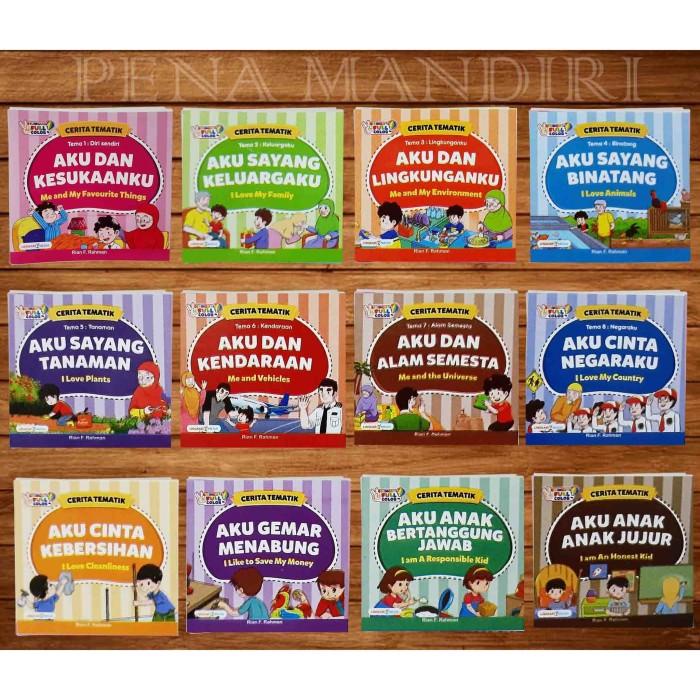 

paket 12 buku cerita tematik anak terlaris Best Seller
