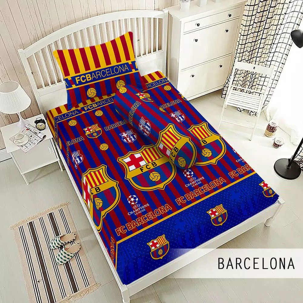 sprei motif club bola |  SPREI MOTIF BOLA COD PROMO TERMURAH