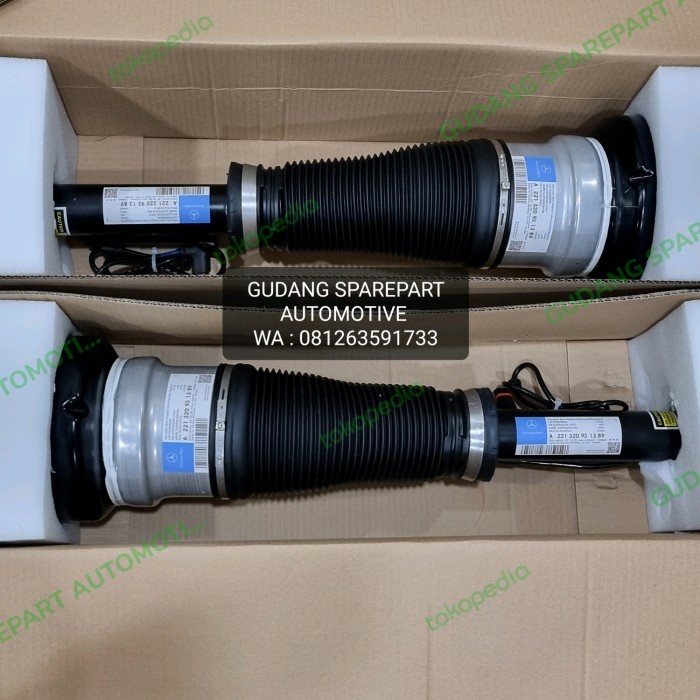 Shock Air suspension Airmatic depan Mercedes Benz w221 s350