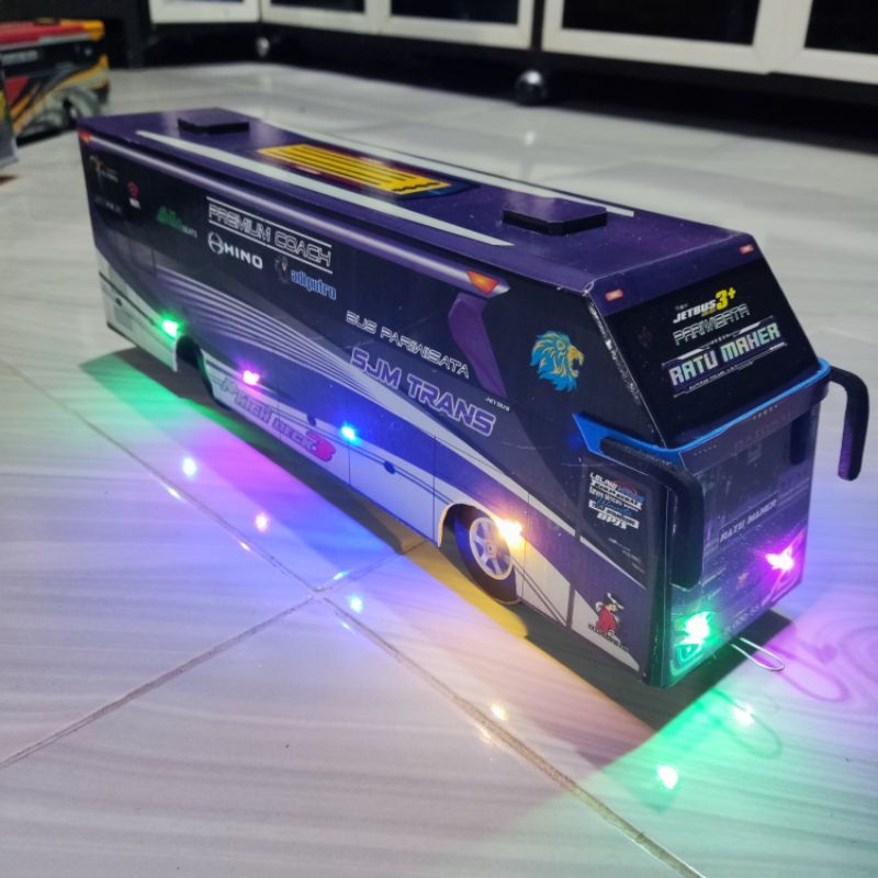 Mainan Bus Remote Control Custom Telolet Basuri