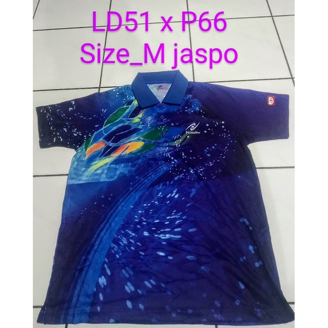jersey tenis meja/pingpong nittaku second original