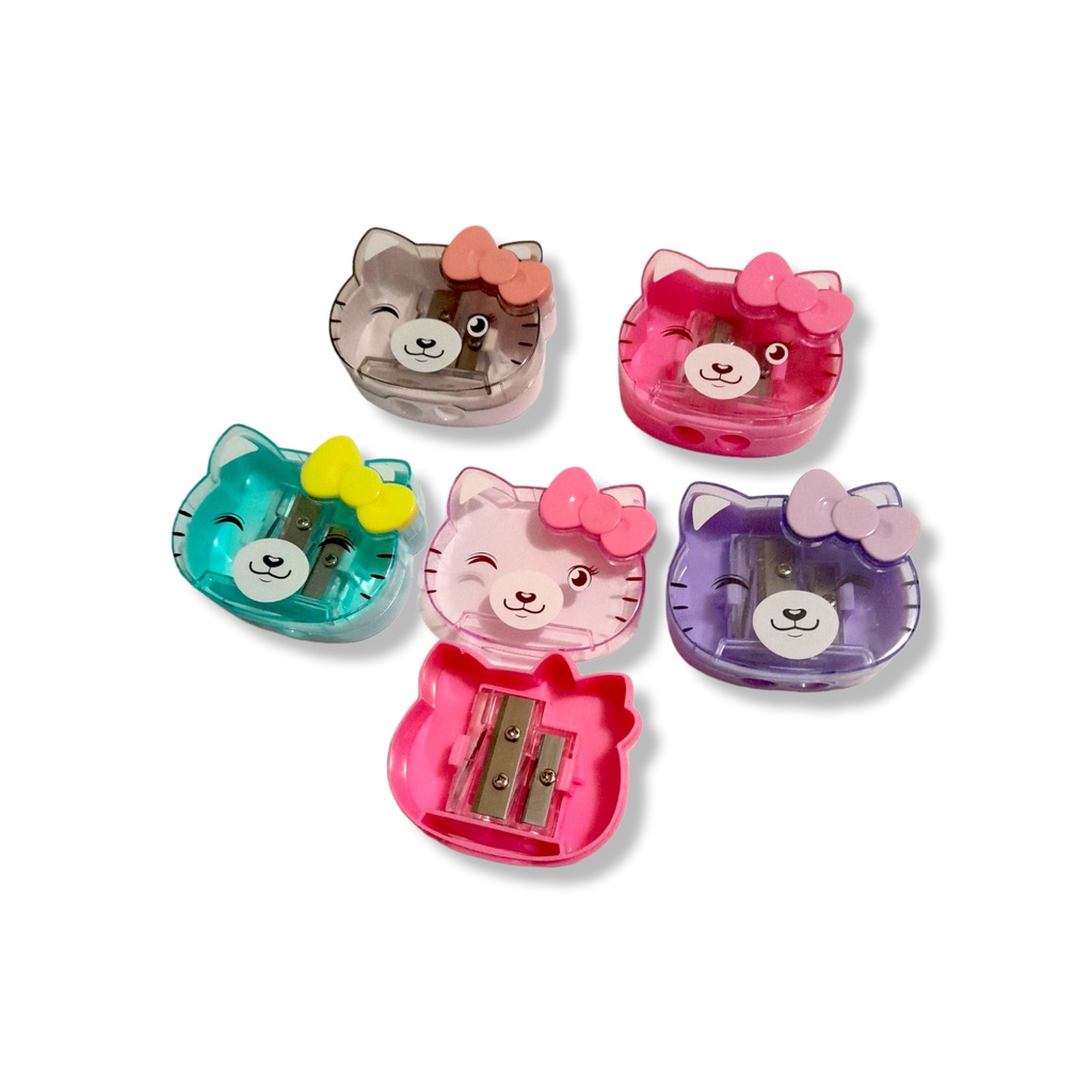 

XIAOLINGJING Pencil Sharpener Motif Kucing Lucu - Per Pcs