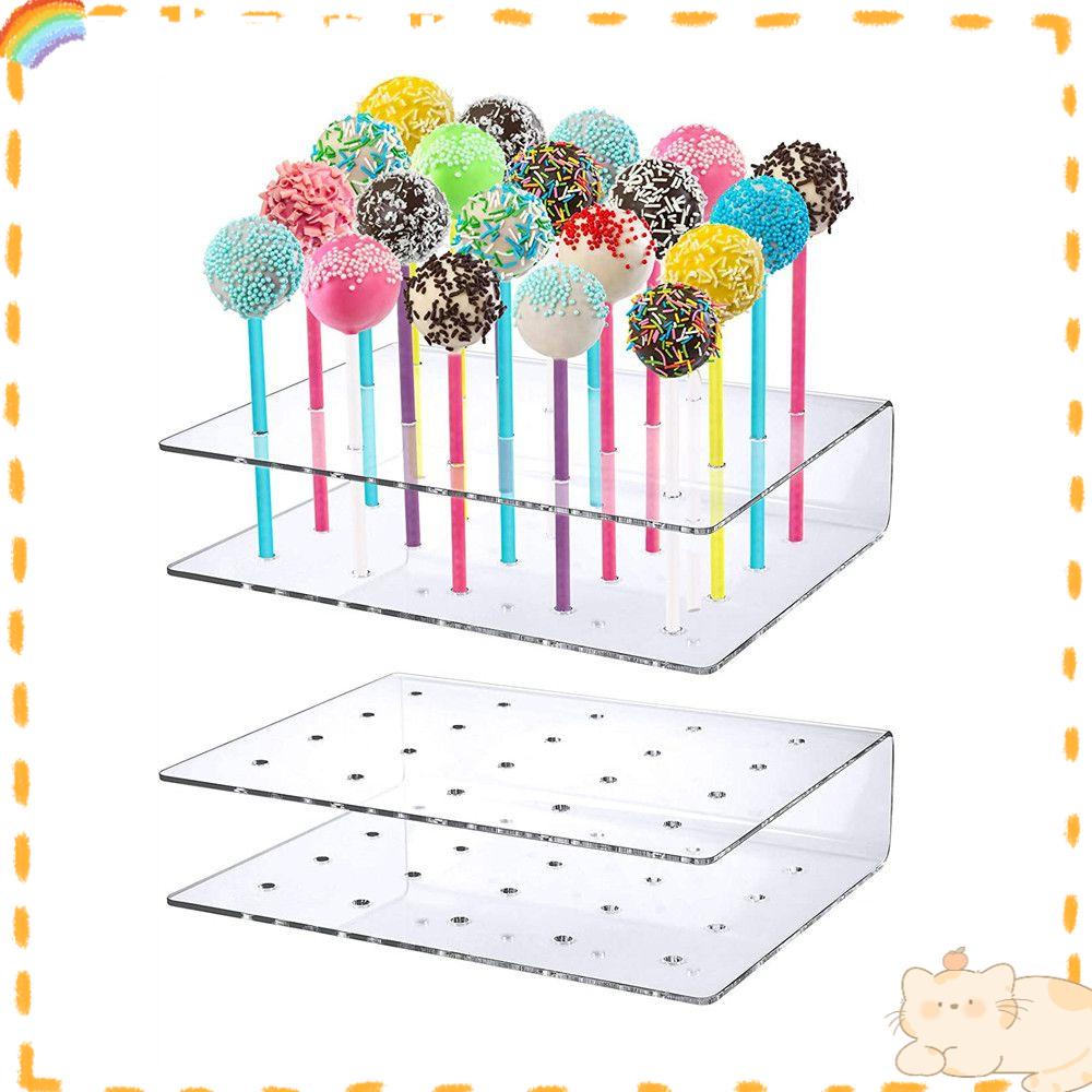 Solighter Lollipop Display Stand Rumah Pesta Pernikahan Akrilik Candy Stick Holder