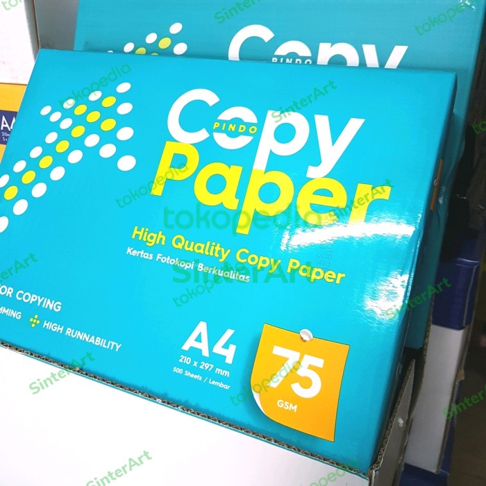 

~~~~~] Copy Paper Kertas Folio A4 HVS Putih Printer Copy 75 gram 70