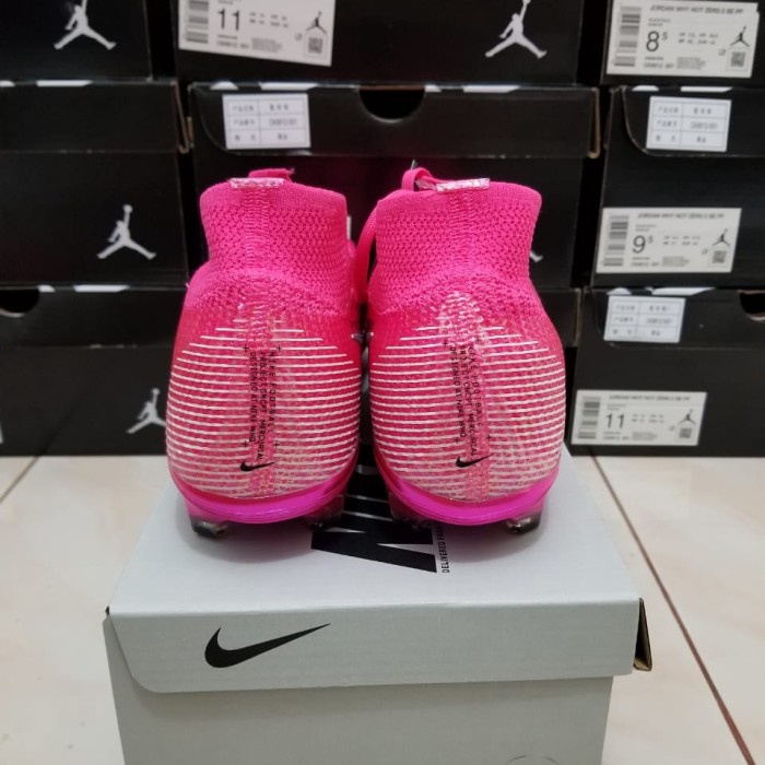 sepatu bola nike mercurial superfly 7 mbappe pink fg