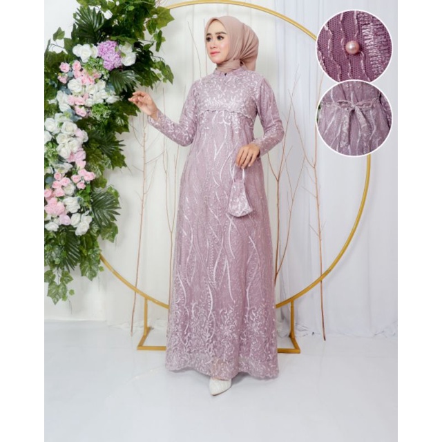 Gamis Ratu Jannah / Kebaya Modern / Gamis Kebaya / Gamis Pesta Mewah / Gamis /Kebaya Kondangan