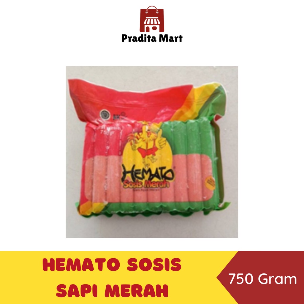 

Hemato Sosis Merah 750 gr