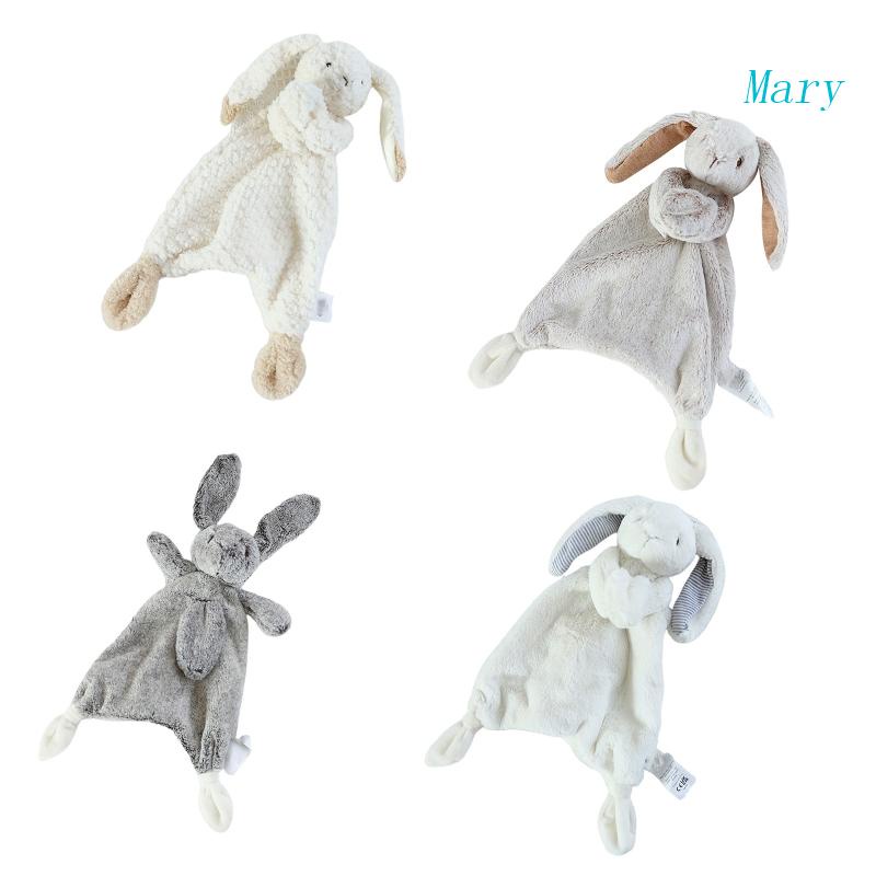 Mary 11 ''Little Rabbit Hand Puppet Toy Handmade Tidur Untuk Liontin Boneka Mainan Interaktif Untuk Bayi Emosi Halus Strol