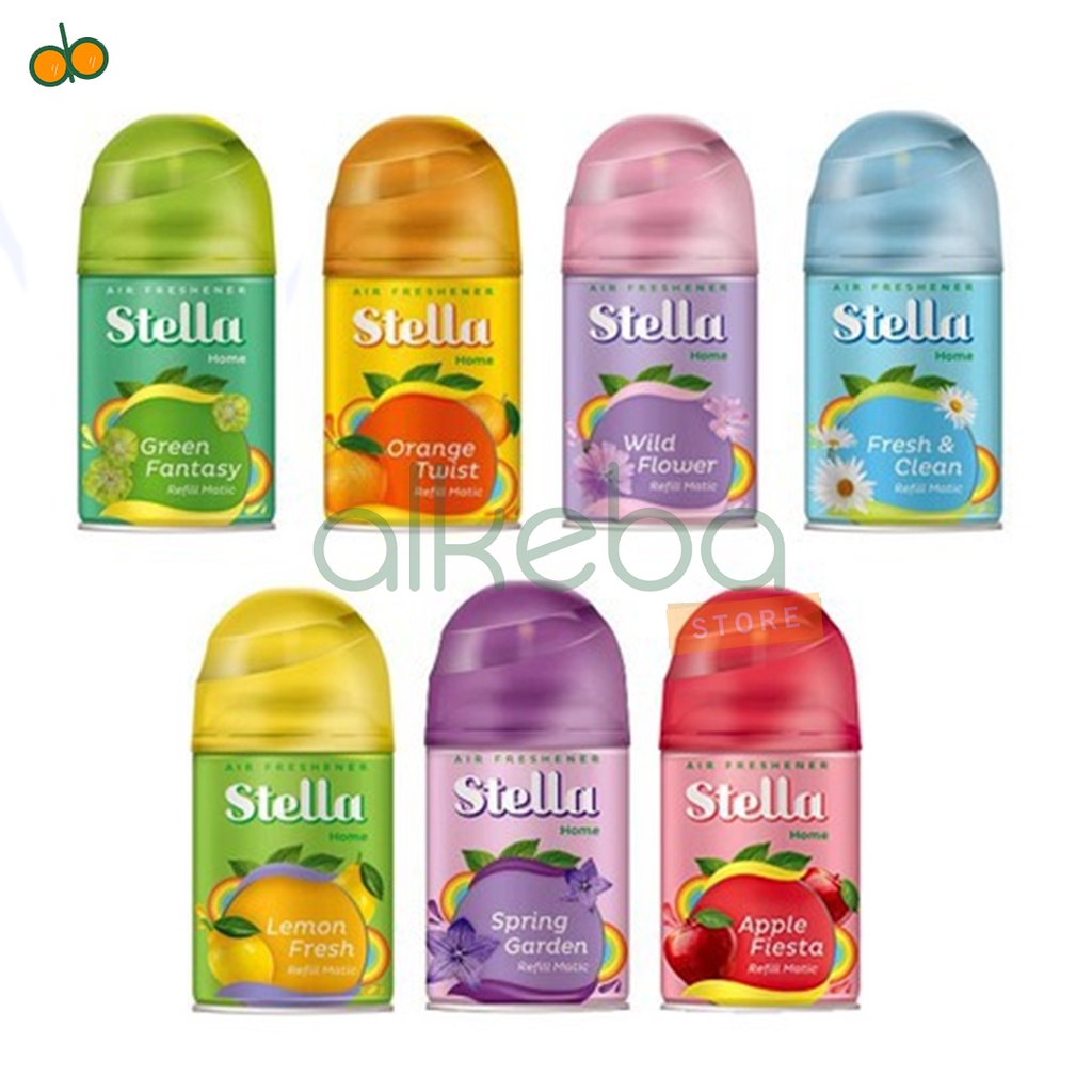 Stella Refill Automatic 225 ml/ pengharum ruangan otomatis
