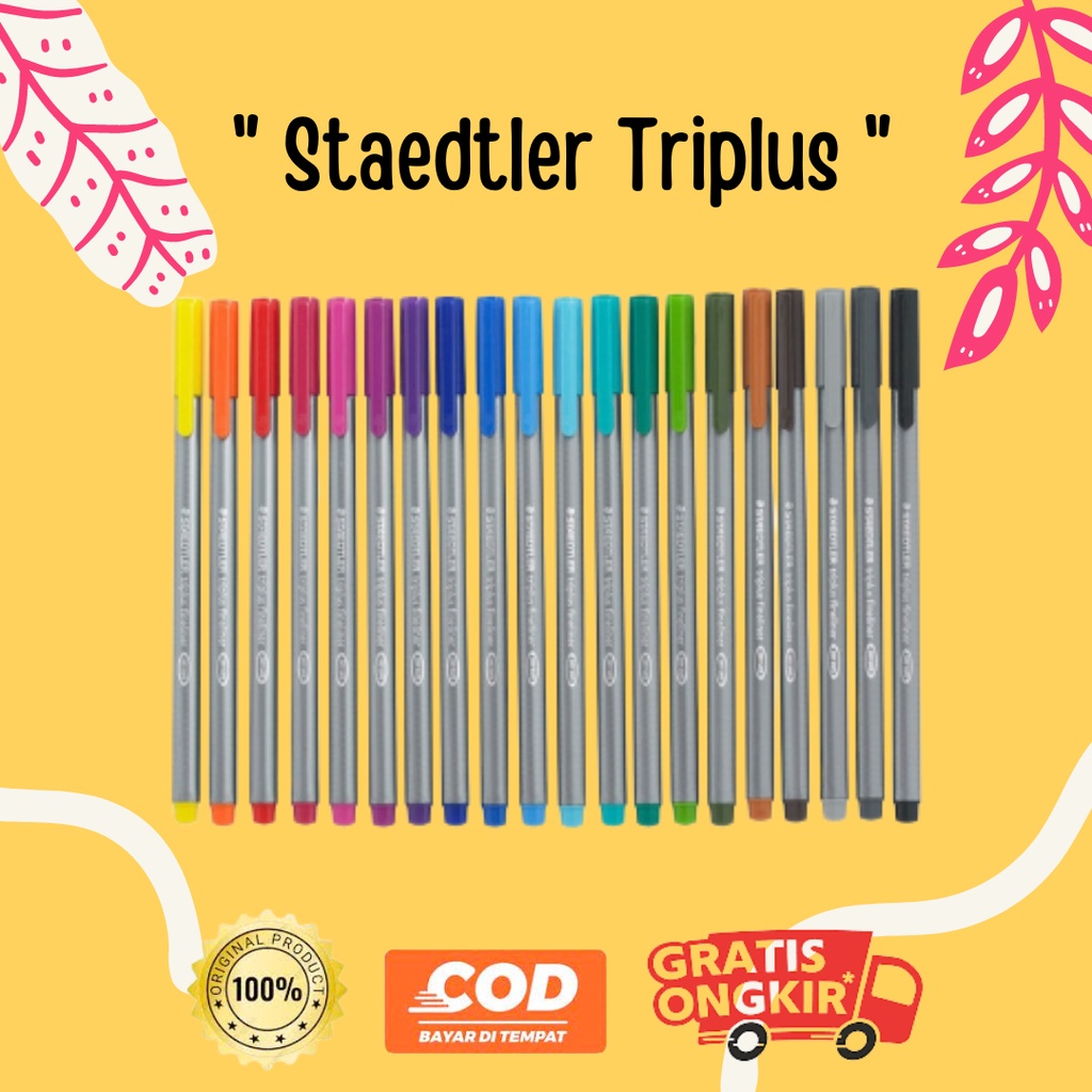 

PULPEN BALPOIN POLPEN BOLPEN STAEDTLER TRIPLUS FINELINER
