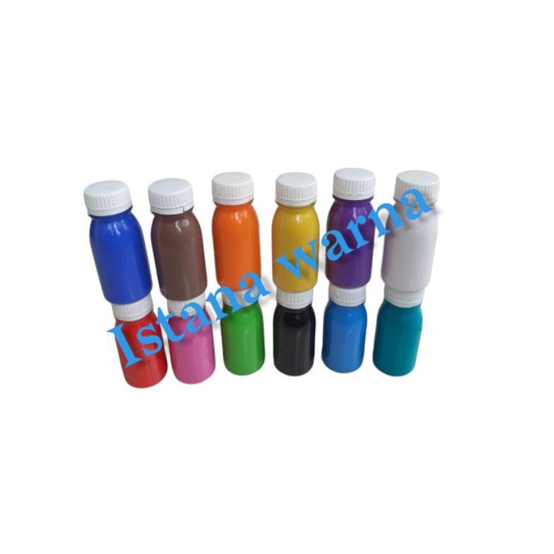 

Cat Lukis PREMIUM 80 ml Cat Lukis Acrylic untuk Gypsum Tanah Liat Mural Tembok kanvas serba guna Tive Matte 63