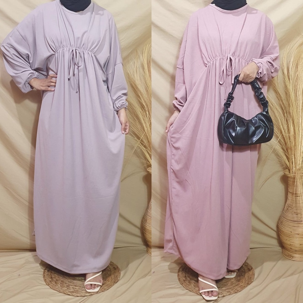 Dailythings Kaftan JUMBO Moana Lebaran Ukuran Fit L sampai XXL Ld 150cm Pjg 135cm