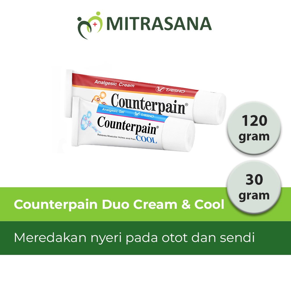 Counterpain DUO - Cream 120 Gr &amp; Cool 30 Gr