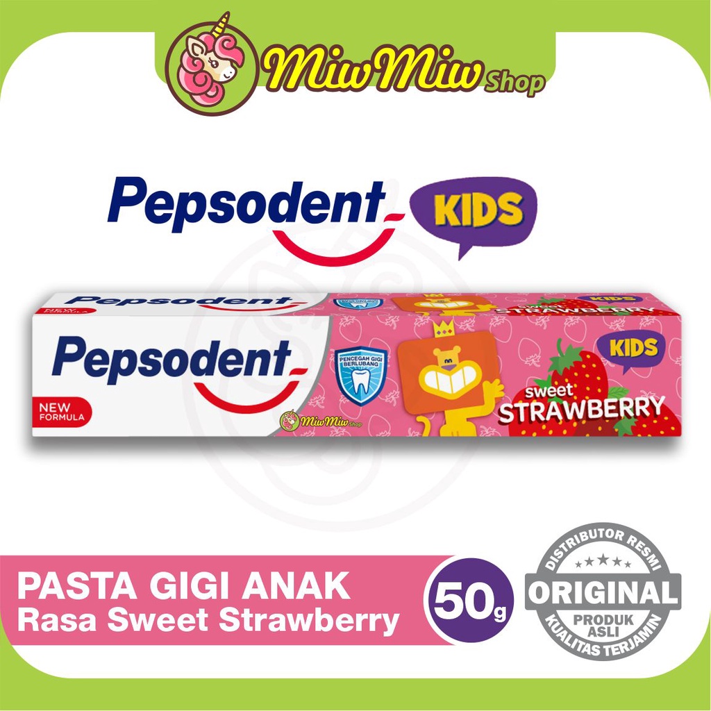 PEPSODENT Kids Toothpaste Pasta Gigi Anak