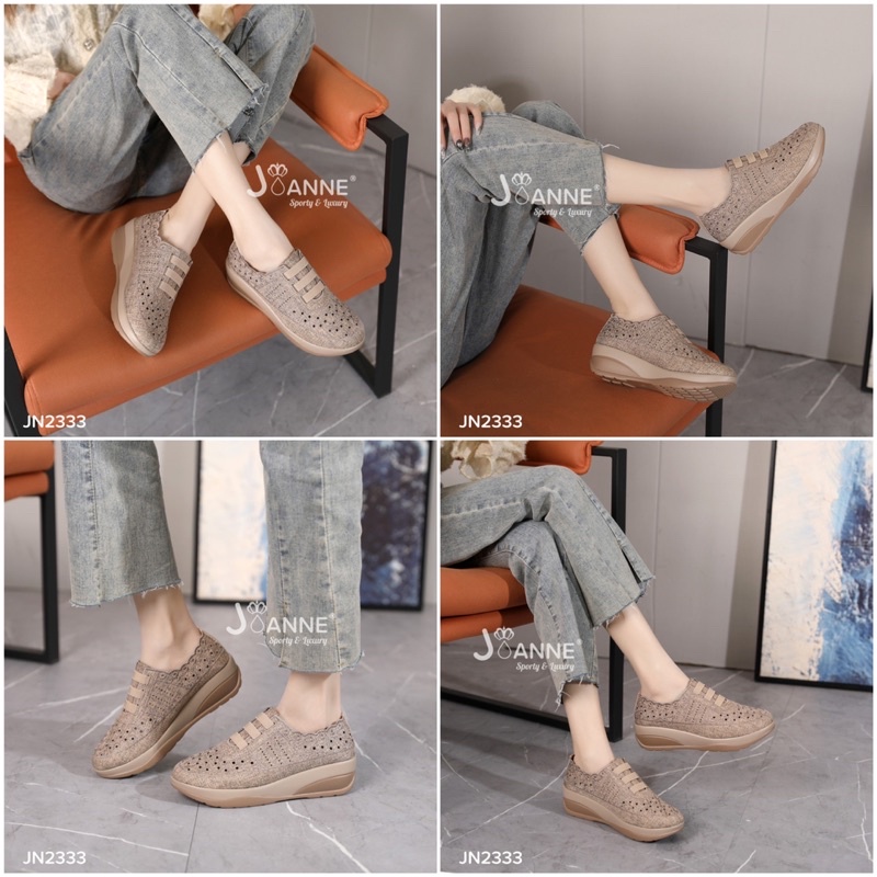 RESTOCK! [ORIGINAL] JOANNE Wedges Shoes Sepatu Wanita #JN2333