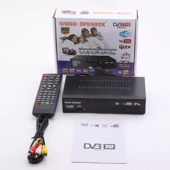 Set Top Box Tv Digital Hd Open Box Dvbp T15 Receiver GOOD OPENBOX