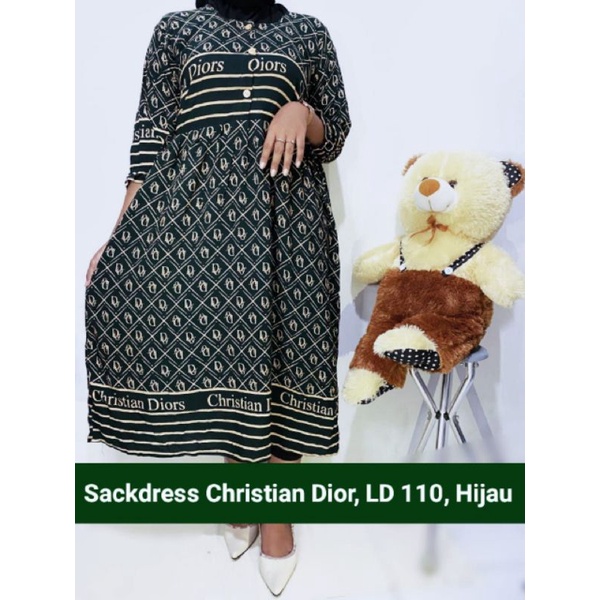 Daster Kekinian LD 110CM Daster Dior