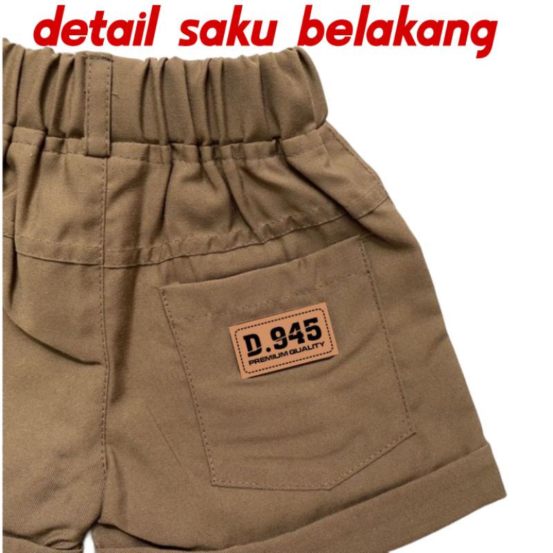 Celana Anak Celana Pendek Anak Polos Laki Laki Bahan Lembut Usia/Umur 1-8 Tahun Model Molor/Karet Pinggang BISA COD. Celana Chino anak pendek Warna Cream Celana anak warna abu celana anak warna mocca celana pendek anak warna hitam celana pendek anak army