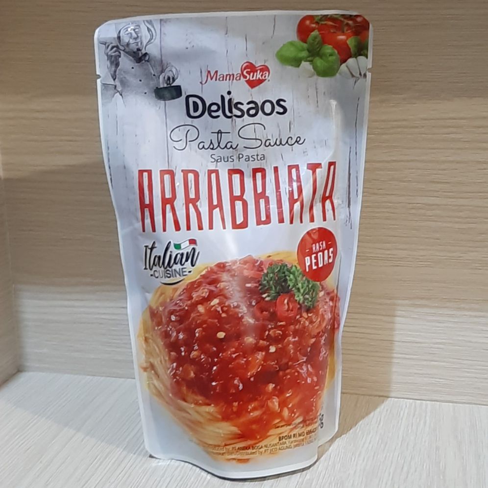 

MAMASUKA DELISAOS PASTA ARRABIATA 315 GRAM