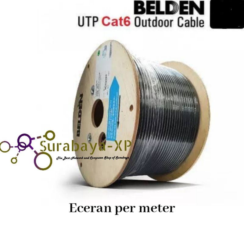 Kabel LAN BELDEN CAT6 STP 50106F Outdoor Eceran Per meter