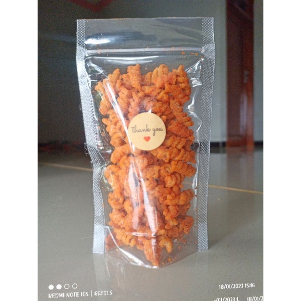 

makaroni spiral pedas manis