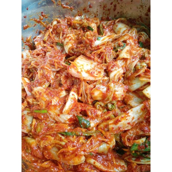 

FRESH KIMCHI 1 kg (pre order) DIBUAT LANGSUNG DI KIRIM.