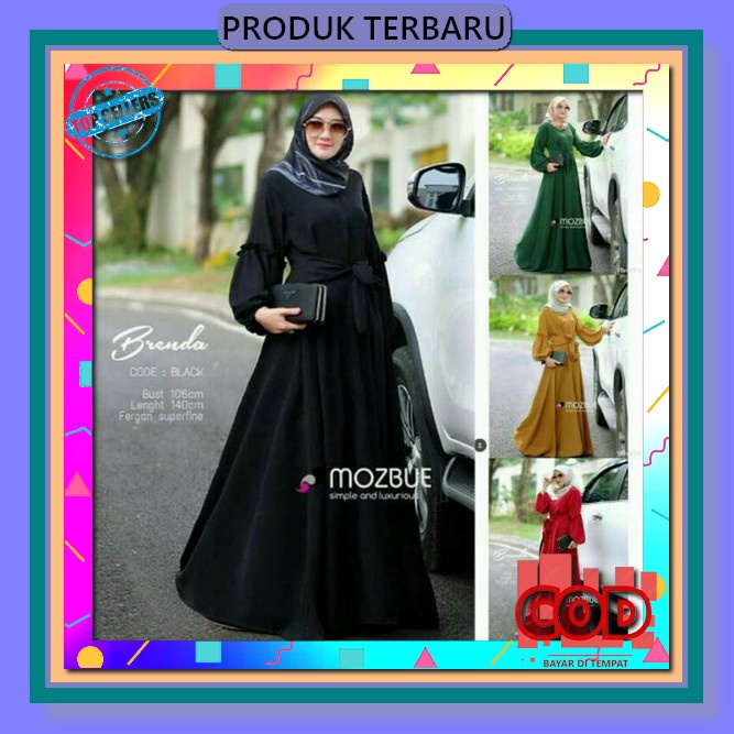 Gamis Premium Dress Muslimah Terbaru Gamis Panjang Cewek Kekinian Gamis Busui Meymona Gamis Cewek Re