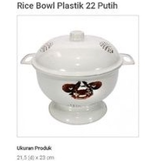 wakul nasi plastik tutup