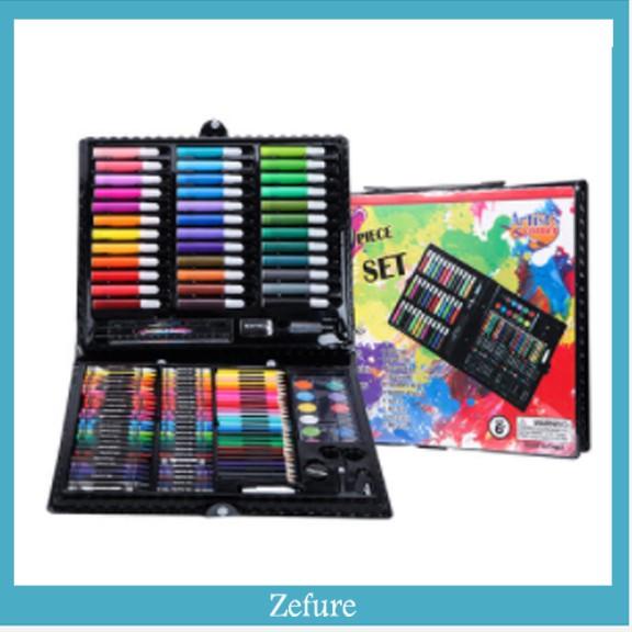 

Q8JMG4143 Crayon krayon / oil pastel Crayon Set / Art Set / Peralatan Gambar Lukis isi 150 Alat Lukis Cat Warna Cat Air