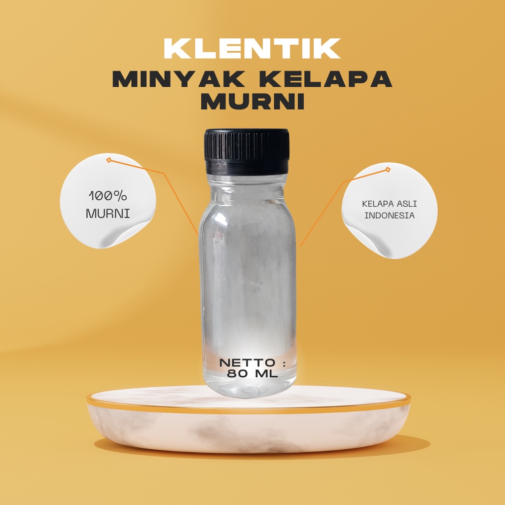 

Klentik Minyak Kelapa Asli 80ml