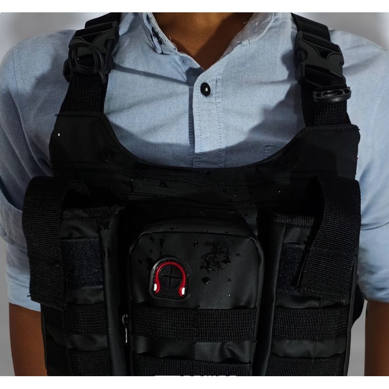 Tas Sepeda Chest Bag Protect Tas Dada Tactical Rig Bag Premium