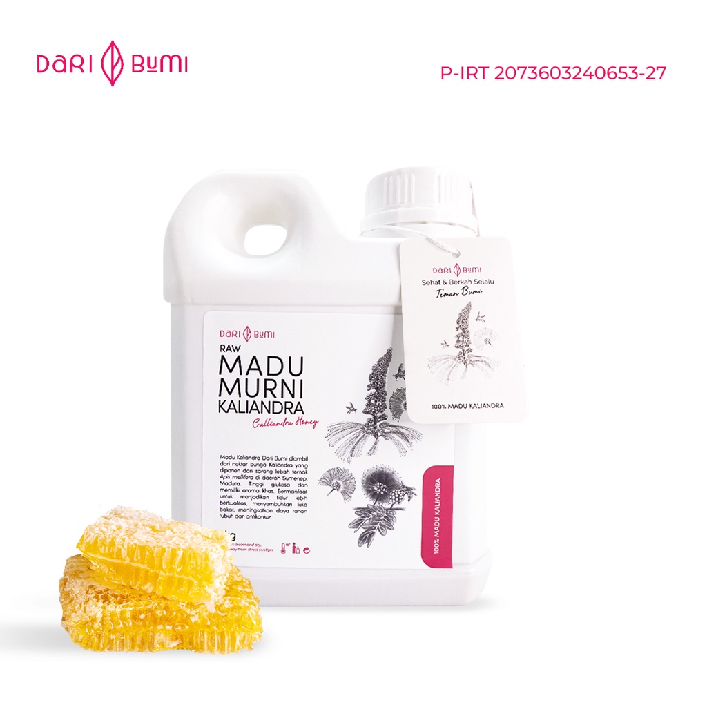 Madu Murni Kaliandra Asli 1 kg DariBumi