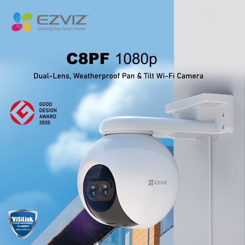 Ipcam Camera Cctv Ezviz C8PF Pan and Tilt 1080P