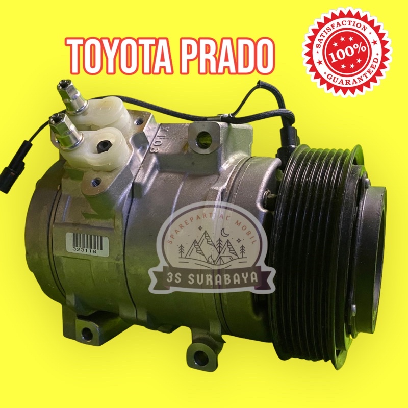 Kompresor Toyota Land Cruiser Prado Denso Ac Mobil